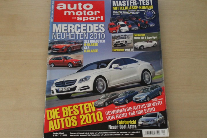 Deckblatt Auto Motor und Sport (22/2009)
